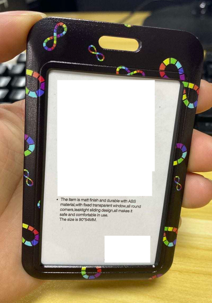 Neurodiversity Pride ID Card Holder