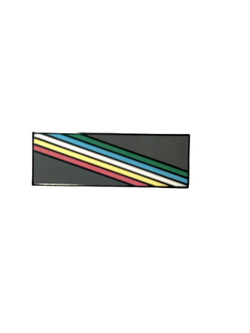 Disability Pride Flag 1.5 Inch Enamel Pin