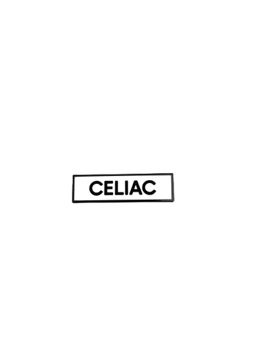 Celiac SMALL SIZE PIN Communication 1.5 Inch Identity Enamel Pin