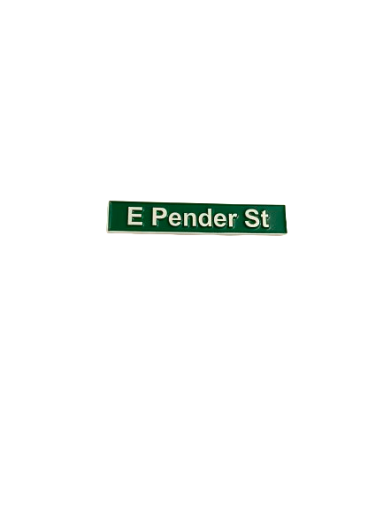 Vancouver Street Sign Pins