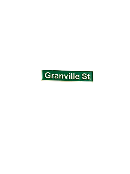 Vancouver Street Sign Pins