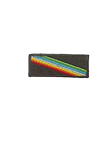 Disability Pride Flag Small Iron On Patch