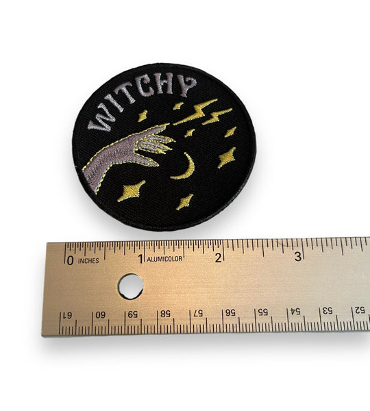 Witchy Iron On Patch