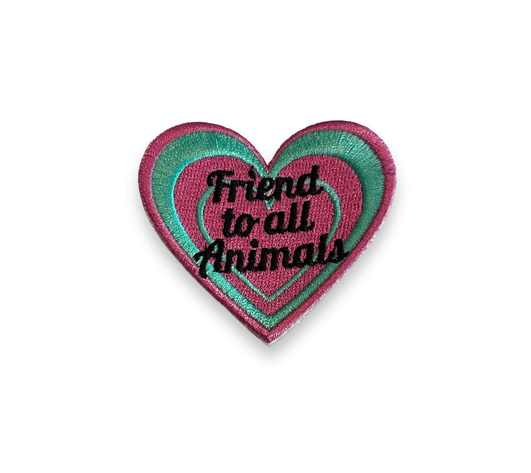 Friend to All Animals Iron On Patch