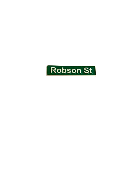 Vancouver Street Sign Pins