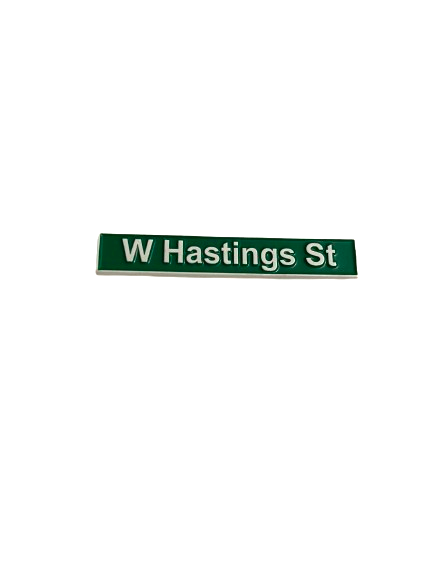 Vancouver Street Sign Pins