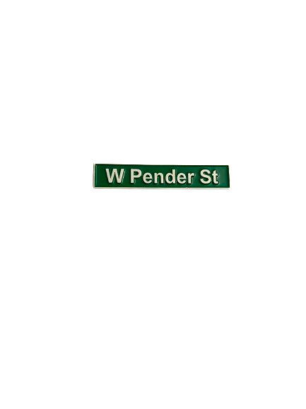 Vancouver Street Sign Pins