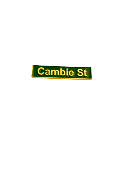 Vancouver Street Sign Pins