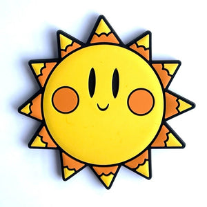 Smiling Sun PVC Magnet