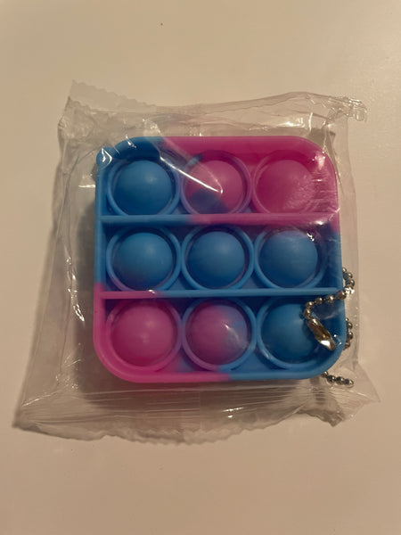 Mini Pop Fidget Keychain Toy