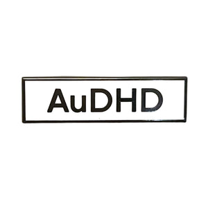 AuDHD 1.5 Inch Enamel Pin