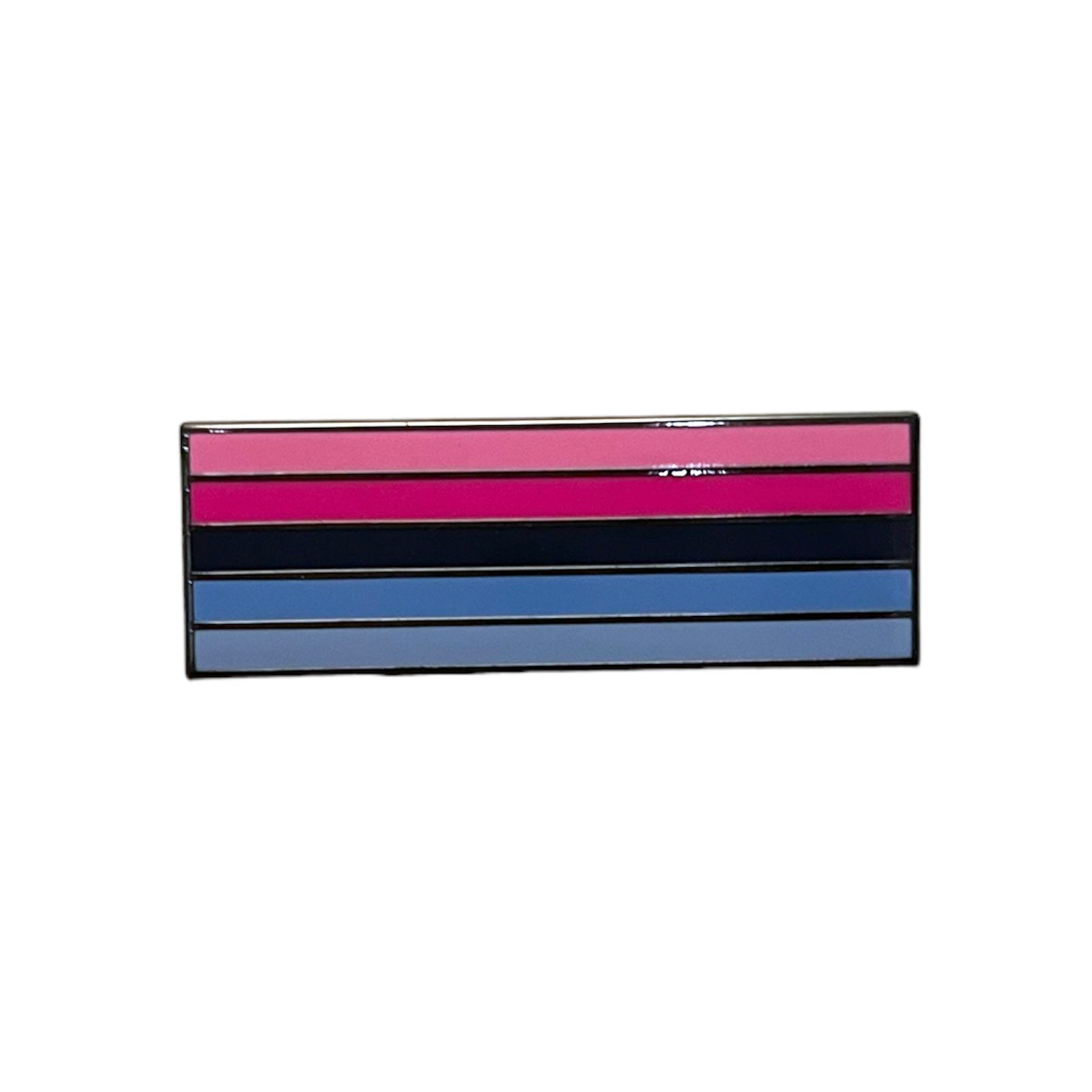 Omnisexual 1.5 Inch LGBTQIA2+ Pride Flag Enamel Pin