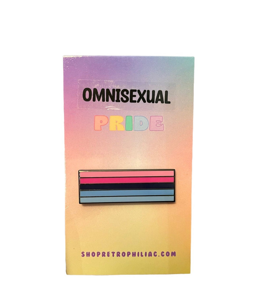 LGBTQIA2+ PRIDE ENAMEL PIN – Retrophiliac