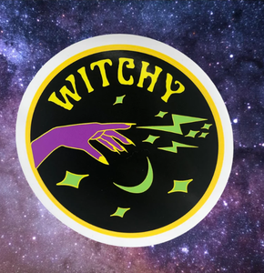 Witchy Vinyl Sticker